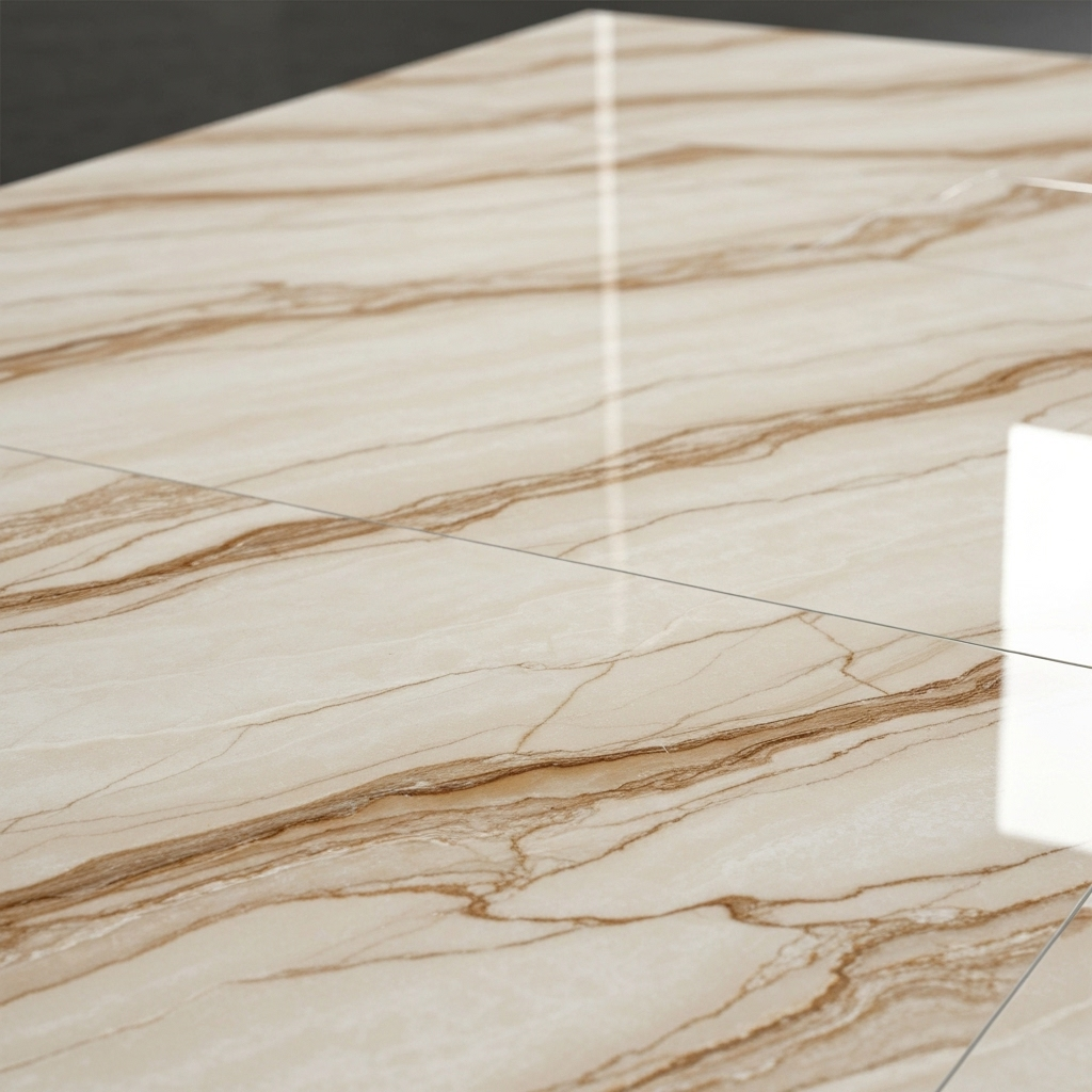 Marble effect ceramic tiles